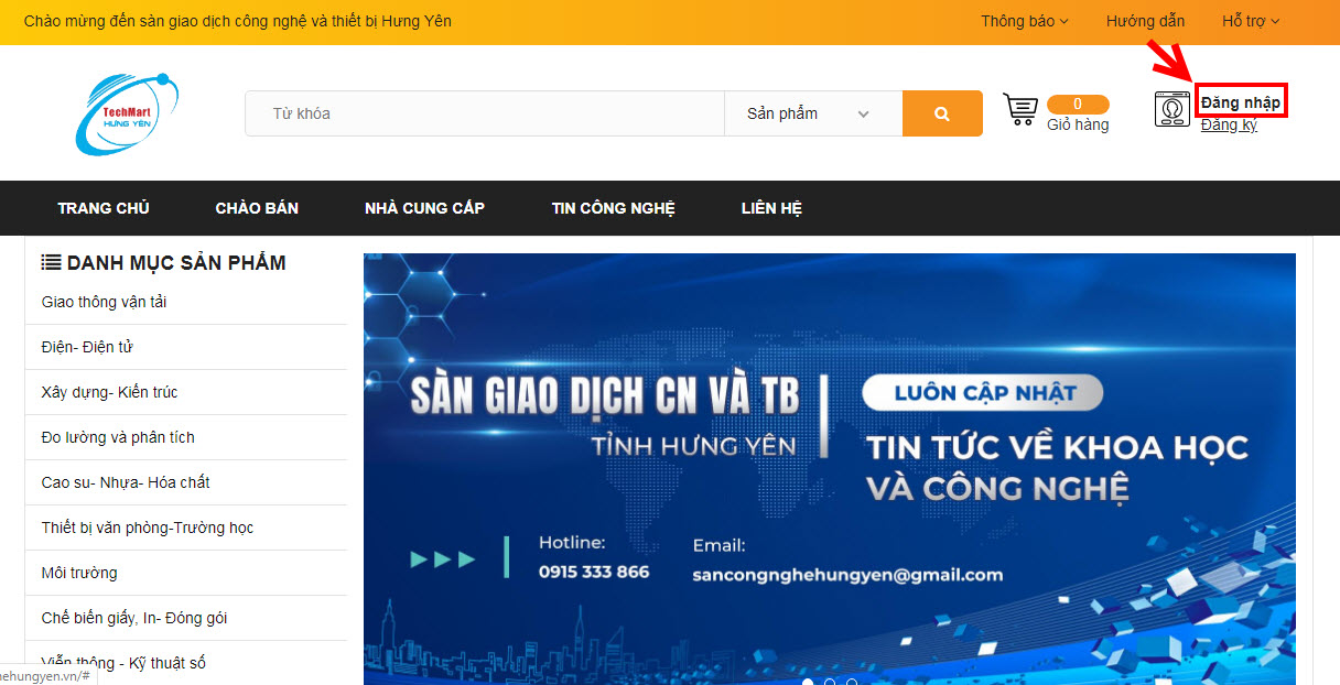 Hướng dẫn đăng nhập với th&agrave;nh vi&ecirc;n NGƯỜI B&Aacute;N