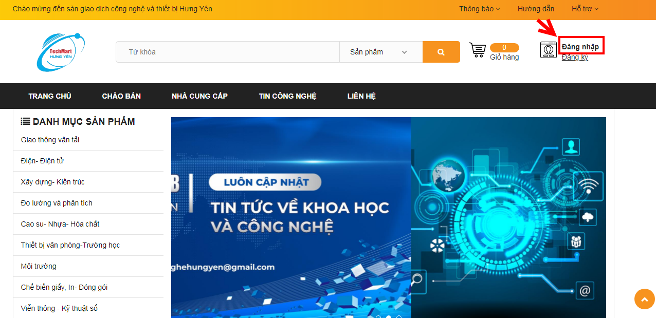 Hướng dẫn lấy lại mật khẩu cho th&agrave;nh vi&ecirc;n NGƯỜI MUA