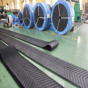 Băng tải cao su cốt bạt EP cân định lượng– băng tải gân- băng tải có viền